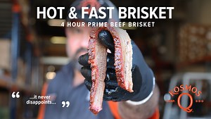 4 Hour Hot and Fast Brisket