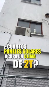¿Cuántos paneles necesitars para un clima de 2T?🧐☀ #panelsolar #Minisplit #energiasolar | Kenet Solar