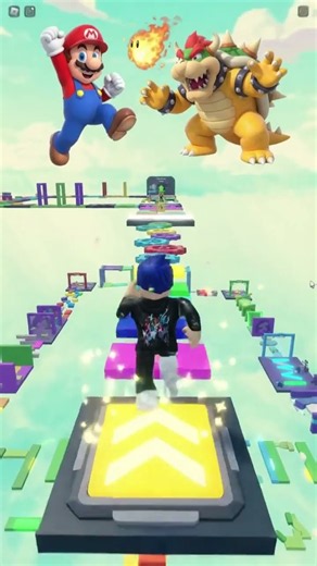 Mario vs Bowser The IMPOSSIBLE Roblox Challenge!#Roblox #Mario#RobloxShorts #MarioVsBowser #Bowser