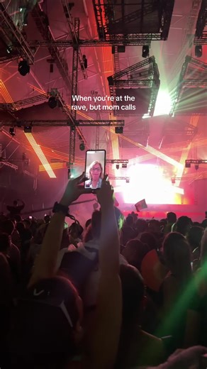 Mom Calls During Rave: A Funny Festival Moment