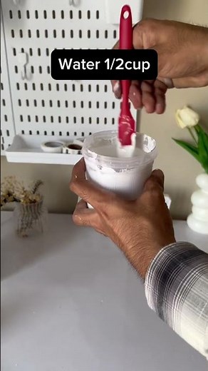 Homemade Acrylic Gesso || Primer for canvases and mdf || #homemade #acrylicgesso #art