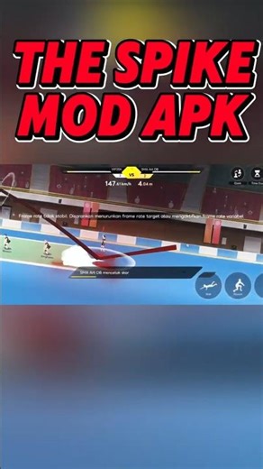 THE SPIKE MOD MENU ,THE SPIKE CROSS MOD APK VERSI TERBARU V.6.5.304 #thespikevolleyballgame #shorts