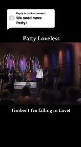 126K views · 5.1K reactions | Patty Loveless with “Timber (I’m Falling in Love)” from way back when… | Hillbilly Talk with Shane and Melody | Facebook