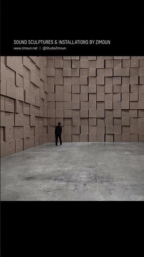 Contemporary Art : Installation Art : Sound Art : Sound Installation : Materialized Poetry : Zimoun