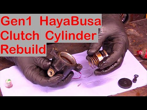 Gen 1 HayaBusa:- Clutch Slave Cylinder Rebuild !