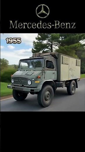 Mercedes Military Trucks: Every Generation in Reverse