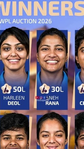 CWC Winner in Tata WPL Auction 2026 #wpl #wwc2025 #shorts #ytshorts #youtubeshorts #viralshort