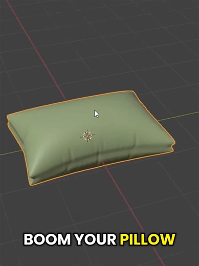 Create a Realistic Pillow in Blender Tutorial