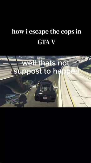 how i escape the cops in GTA V #gtav #gta5 #cops #tutorial #2026 #l #rockstargames #amazing #nice