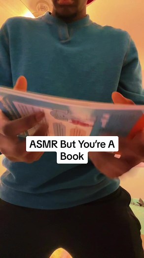 ASMR But You’re a book! #asmr #asmrsounds #asmrtiktoks #asmrvideo #asmrpov #asmrbooks #asmrbooktapping #asmrtapping #asmrsleep #asmr_tingles #povasmr