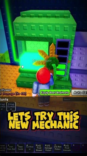 plantsvsbrainrot! Testing the New Plant Extractor Mechanic!