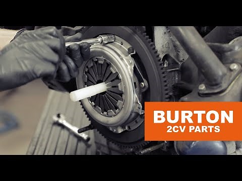 HOW TO MOUNT YOUR CLUTCH - BURTON 2CV PARTS