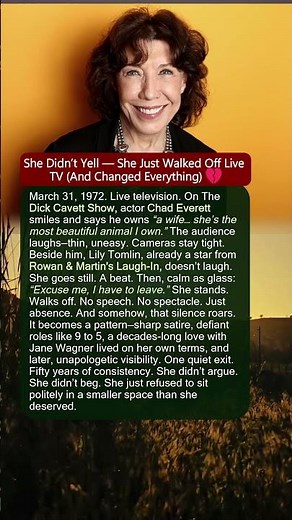 She Didn’t Yell — She Just Walked Off Live TV (And Changed Everything) 💔