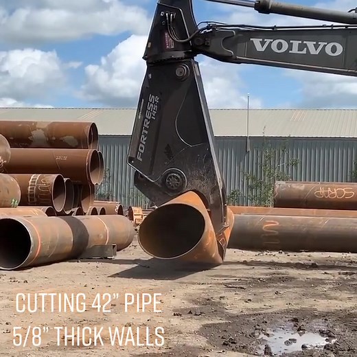 #fortress #shearcore #manufacturing #heavyequipment #heavymachinery #recycling #scraplife #demolition #mobileshear #fyp #foryou #foryoupage #levelup