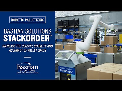 Bastian Solutions StackOrder™ Overview: Robotic Palletizing System