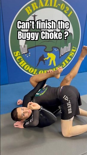Learn How to Finish The Buggy Choke 🔥#shortsvideo #jiujitsu #grappling