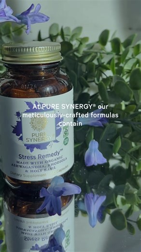 Support YOU-nique health goals with specialized formulas crafted from organic herbal extracts, vitamins, and minerals. 🙌 | PURE SYNERGY