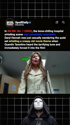 In Kill Bill: Vol.1 (2003), The Whistling Scene Was Unscripted