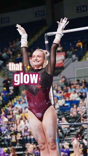 She uses this EVERY meet… no matter what 💄🎀 | GRWM Bama Gymnastics