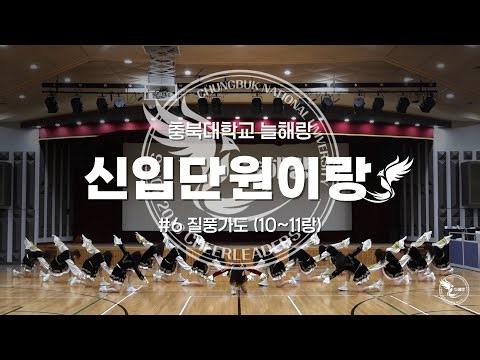[충북대학교 응원단] #6 질풍가도 (10~11랑) 치어리딩