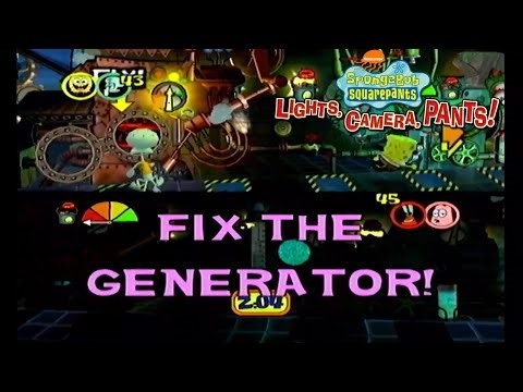 SpongeBob SquarePants: Lights, Camera, Pants! (GameCube) - Story Mode: The Chum Bucket
