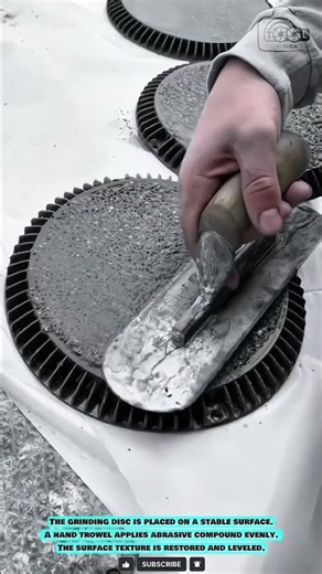 Grinding Disc Tool: Surface Conditioning and Material Leveling Process #innovationtools