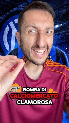 💣 Sensational bombshell between Roma and Inter 🤯 #roma #inter #transfermarket #football #serieA