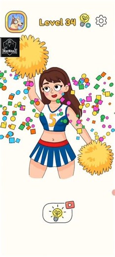 Drop 4 level 34 walkthrough solution #MacKoiaZ