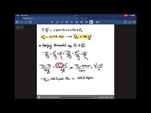 Ch3 | Fluid Dynamics | Bernoulli's Equation Solved Problems