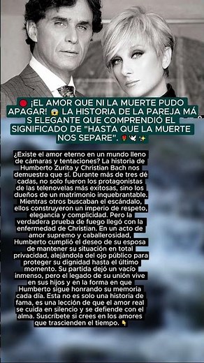 🔴 30 años de amor y un pacto de silencio...😭 La historia eterna de Humberto Zurita y Christian Bach.