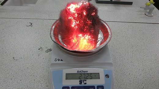 Burning Steel Wool — The Wonder of Science