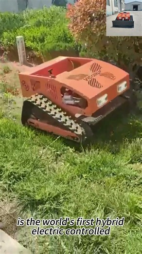 best price RC crawler slasher mower made in China #farming #machine #xcavator #mower #lawnmower