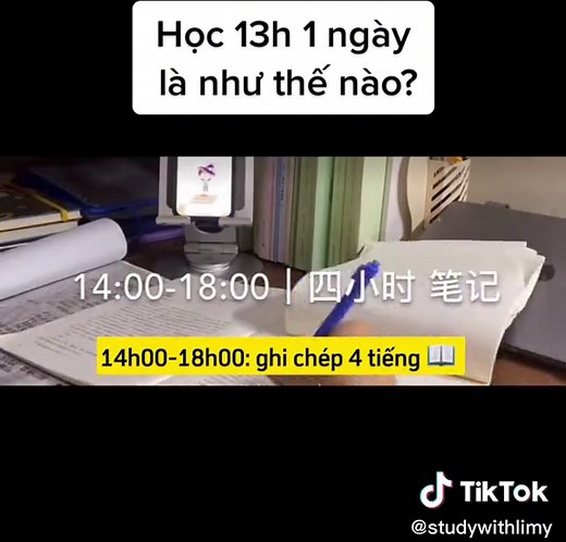 Học 13h trên ngày là cảm giác thế nào? Học nhưng không quên chăm sóc bản thân thật tốt😍#studymotivaton #studytok #studywithlimy #studywithme #fyp #viral #xuhuong #Limy