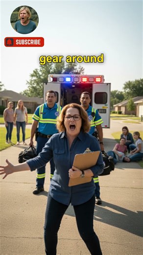 HOA Karen Tried to Block the Paramedics — Everyone Saw What Happened Next! #hoakaren #revenge