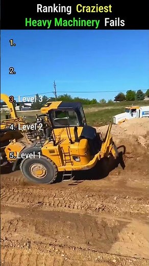 Top 5 Heavy Machinery and Excavator Fails