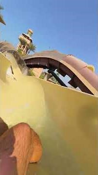 White Water Wadi Wild Wadi Waterpark POV #wildwadi #waterpark #waterslide #HolidaysWithYouTube