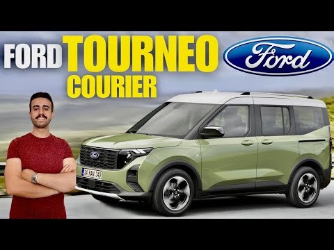 NEW FORD TOURNEO COURIER 2024 - ALL DETAILS - 1.0 EcoBoost - FORD VERSION OF "DEFENDER"!