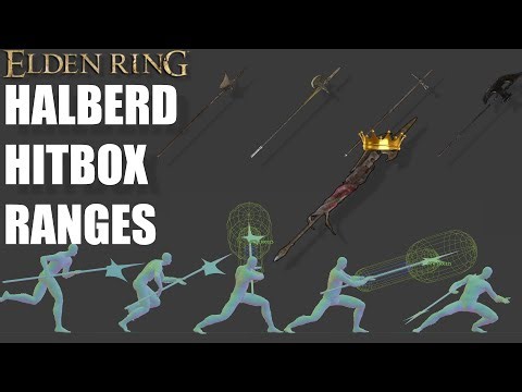 ELDEN RING | HALBERD HITBOX RANGES