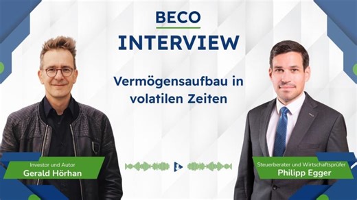Vermögensaufbau in volatilen Zeiten | Live-Interview mit Gerald Hörhan Philipp Egger | Philipp Egger