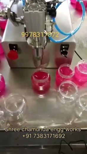 Semi-Automatic Paste filling machine || Cream filling machine || +91 7383171692