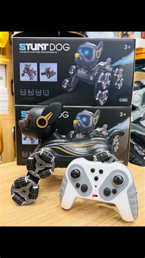 2.4Gz Super Stunt Dog" remote control robotic dogtoy#toys #gadgets