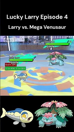 Lucky Larry Episode 4: Vs. Mega Venusaur #pokemon #pokemonshowdown #metronome #shiny