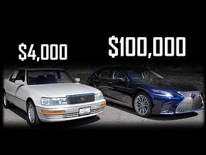 2020 Lexus LS500h vs 1994 Lexus LS400...Battle Between Legends