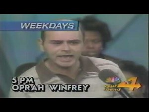 The Oprah Winfrey Show Promo NBC 1987