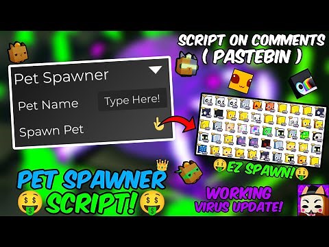 *NEW*🐶 Pet Spawner 🐶 Pet Simulator 99 Script Working All Executor Working Virus Update Pastebin 2024