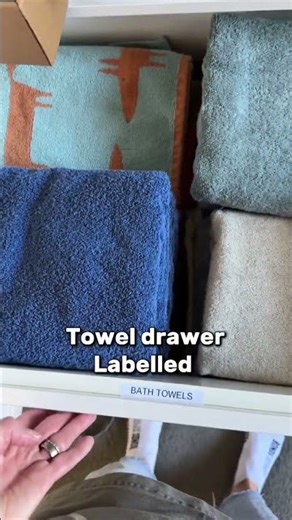 Linen & towel storage ideas #linencloset #orgnisationlinen