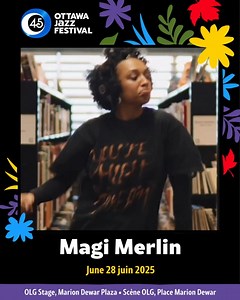 Happy Release Day to Magi Merlin! Her bold and unapologetic new EP A Weird Little Dog is out now—just in time for her tour with Nubya Garcia! Magi's artistry goes beyond music, weaving together sound, visuals, and storytelling. You can catch her live on June 28th on our OLG Stage at the Ottawa Jazz Festival! 🎟 Tickets: bit.ly/4j2wZQK | Ottawa Jazz Festival