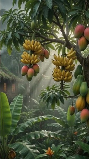 🌧️🍃 Aesthetic Monsoon Escape | Relaxing Rain in Nature ✨ #nature #monsoon
