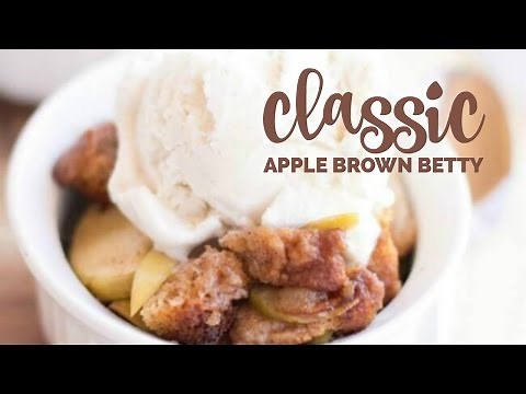 Classic Apple Brown Betty Recipe