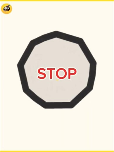 Why Stop Signs Are Octagon? 🛑 || Sach Jaan Ke Hairaan Ho Jaoge || #fact teen fact ayuu
